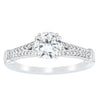 Platinum Diamond Ring-Ring-Walker & Hall