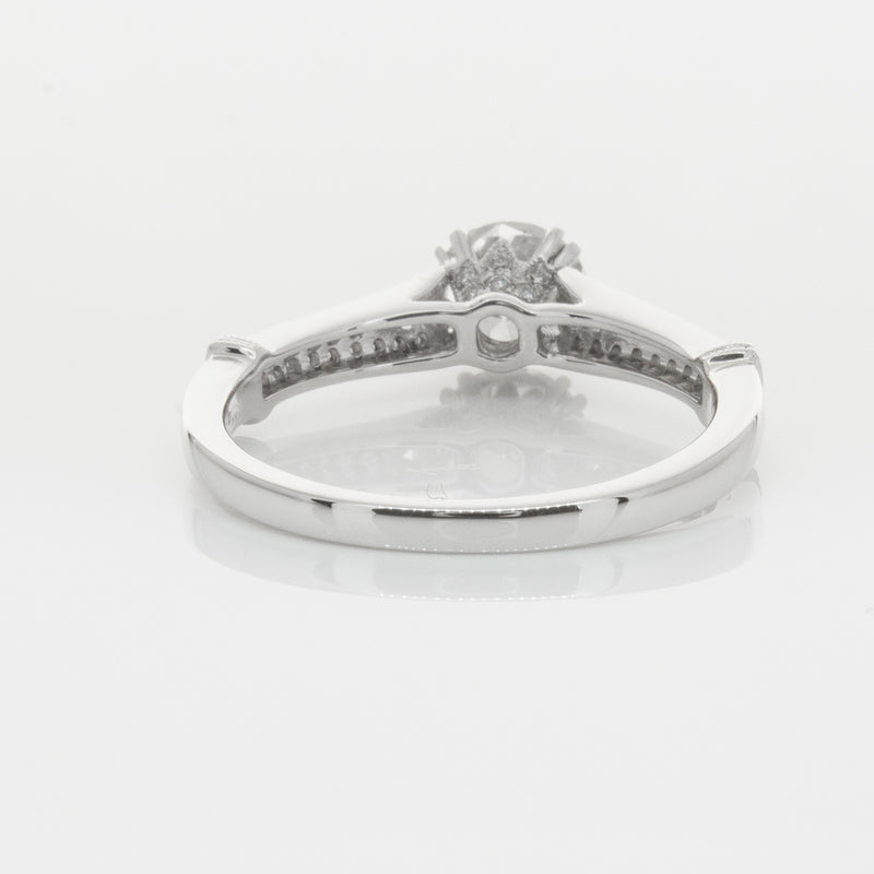 Platinum Diamond Ring-Ring-Walker & Hall