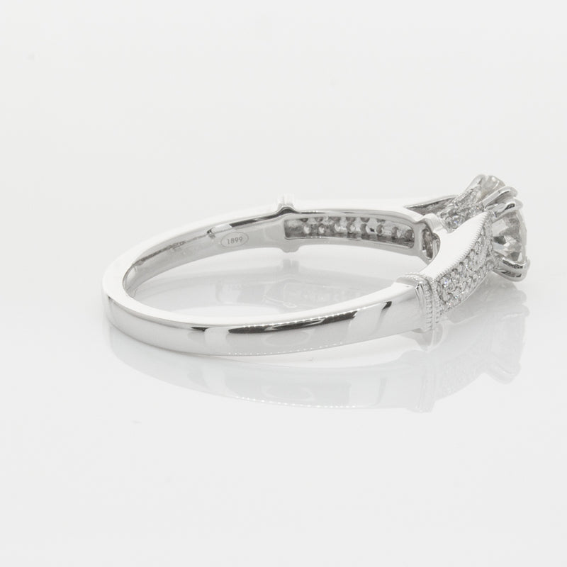 Platinum Diamond Ring-Ring-Walker & Hall