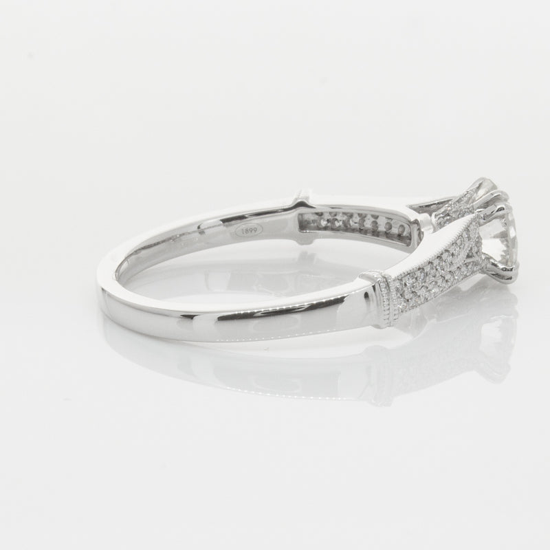 Platinum Diamond Ring-Ring-Walker & Hall