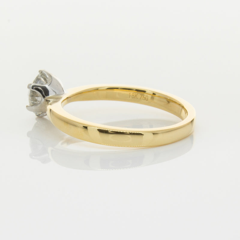 18ct Yellow Gold 1.01ct Diamond Nova Ring-Ring-Walker & Hall