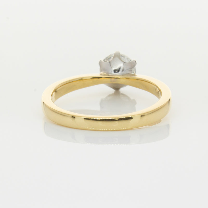 18ct Yellow Gold 1.01ct Diamond Nova Ring-Ring-Walker & Hall