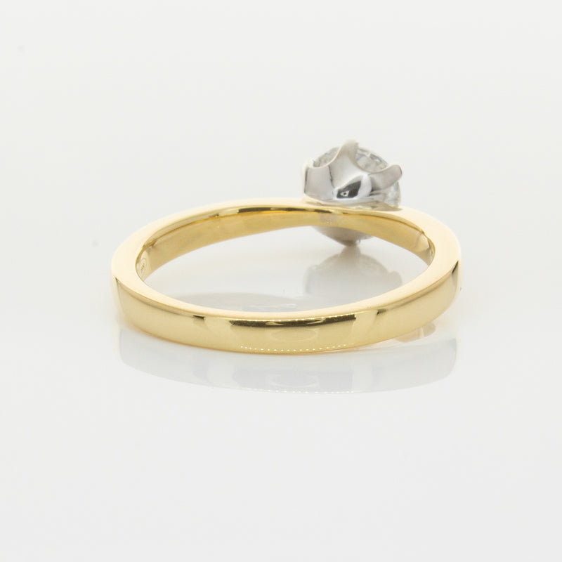 18ct Yellow Gold 1.01ct Diamond Nova Ring-Ring-Walker & Hall