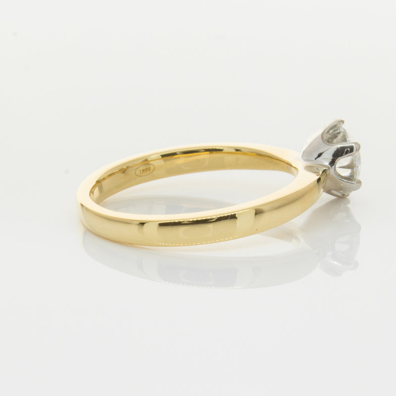 18ct Yellow Gold 1.01ct Diamond Nova Ring-Ring-Walker & Hall