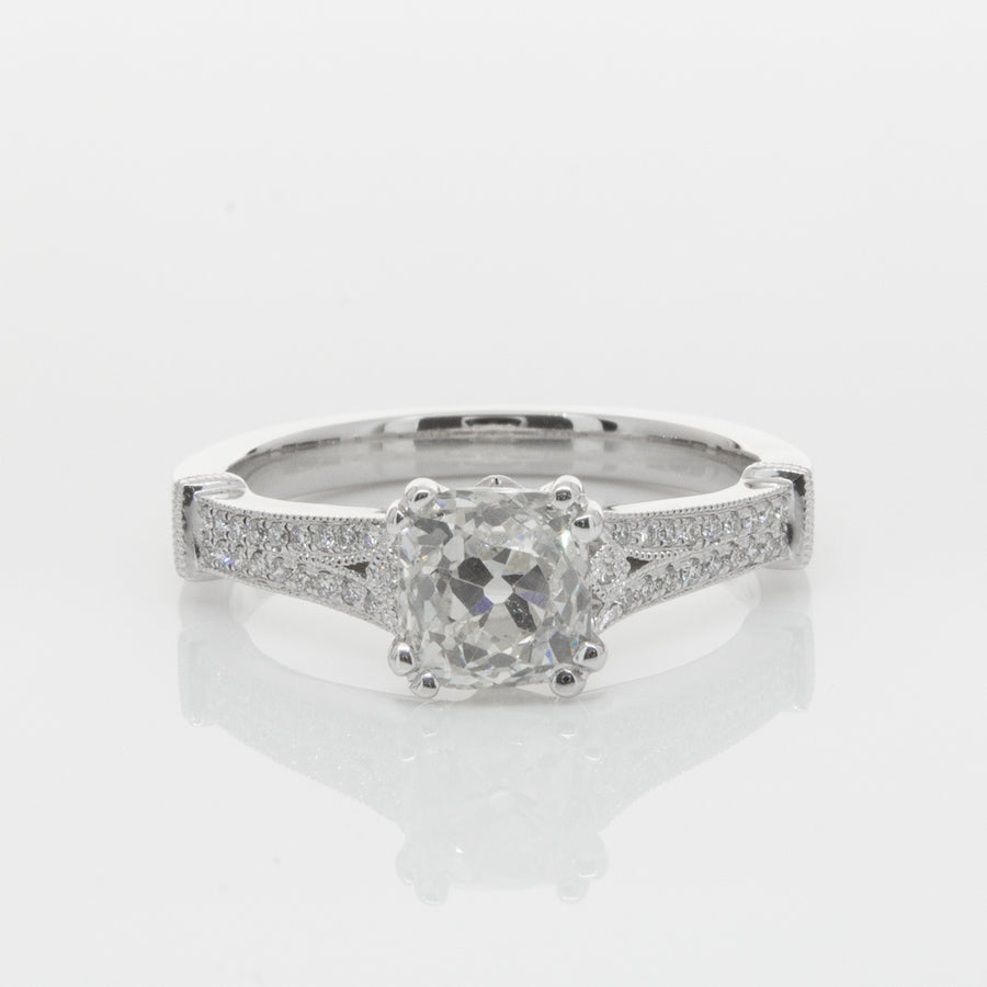 18ct White Gold Diamond Ring-Ring-Walker & Hall