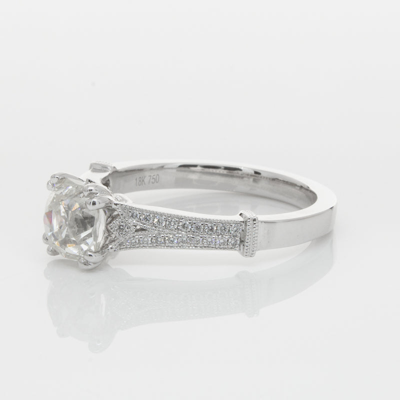 18ct White Gold Diamond Ring-Ring-Walker & Hall