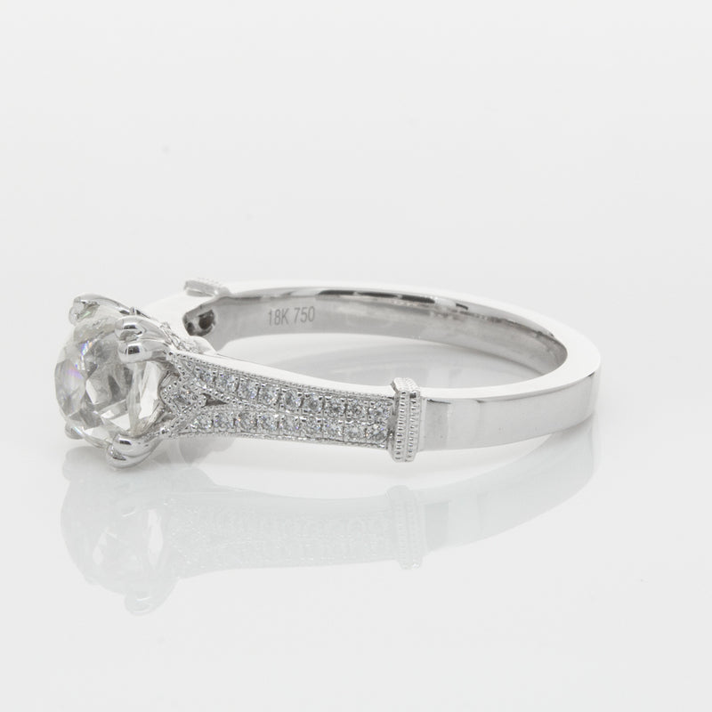 18ct White Gold Diamond Ring-Ring-Walker & Hall