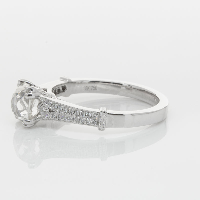 18ct White Gold Diamond Ring-Ring-Walker & Hall