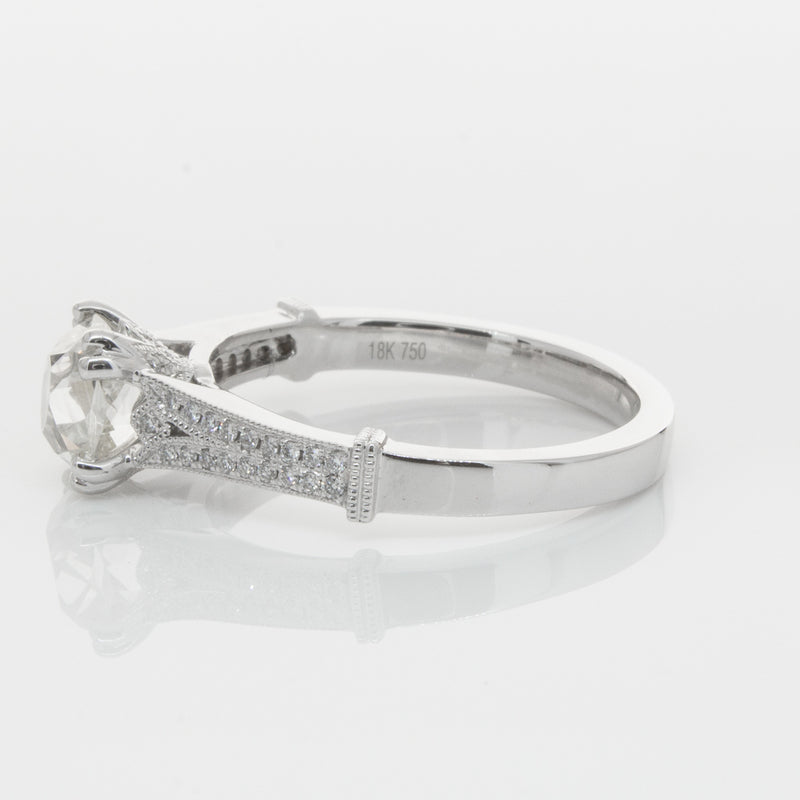 18ct White Gold Diamond Ring-Ring-Walker & Hall
