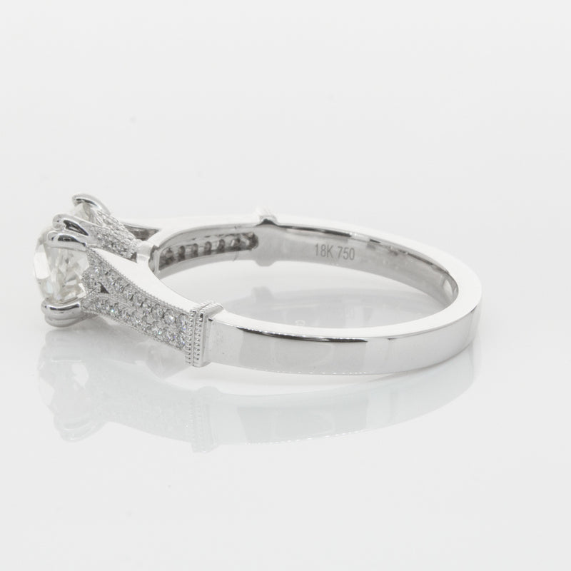 18ct White Gold Diamond Ring-Ring-Walker & Hall