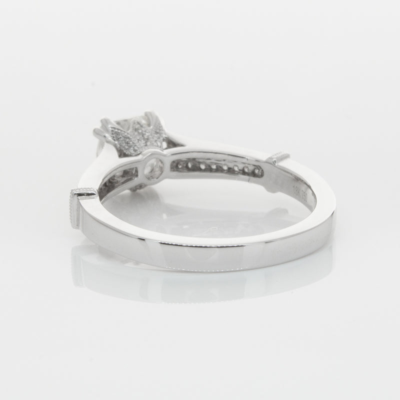 18ct White Gold Diamond Ring-Ring-Walker & Hall