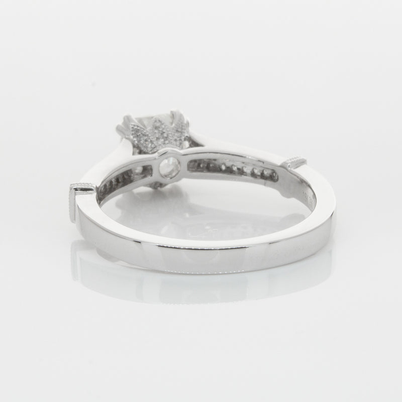 18ct White Gold Diamond Ring-Ring-Walker & Hall