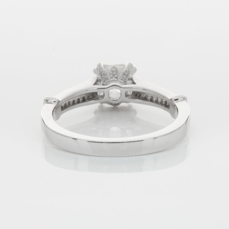 18ct White Gold Diamond Ring-Ring-Walker & Hall