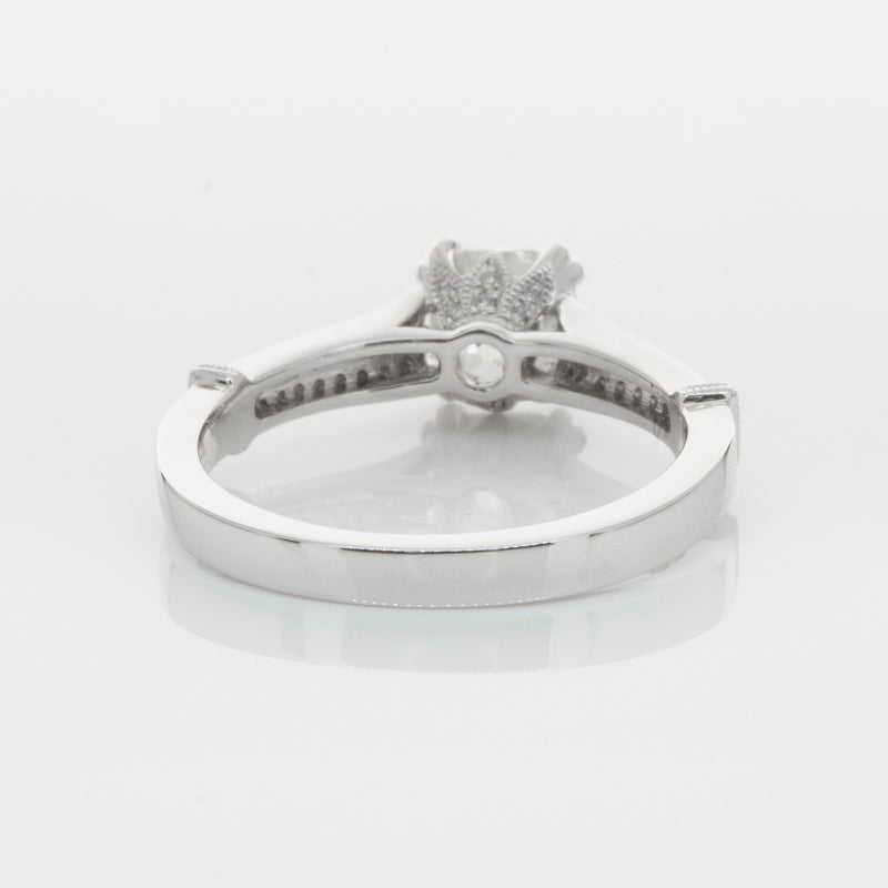 18ct White Gold Diamond Ring-Ring-Walker & Hall