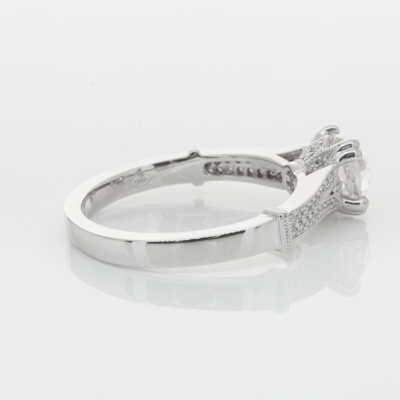 18ct White Gold Diamond Ring-Ring-Walker & Hall