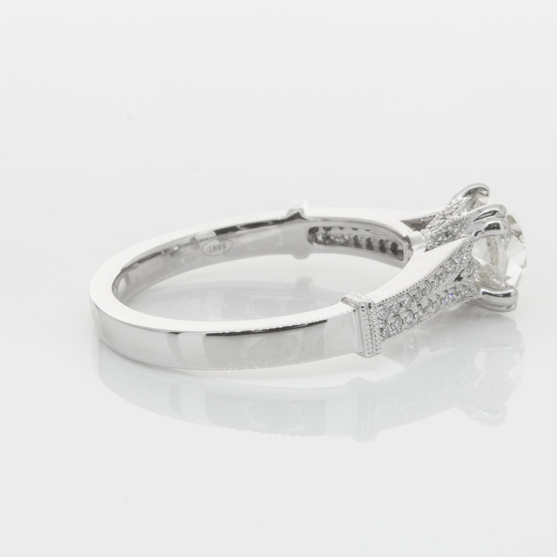 18ct White Gold Diamond Ring-Ring-Walker & Hall