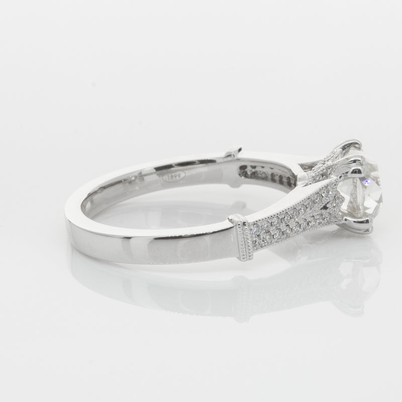 18ct White Gold Diamond Ring-Ring-Walker & Hall