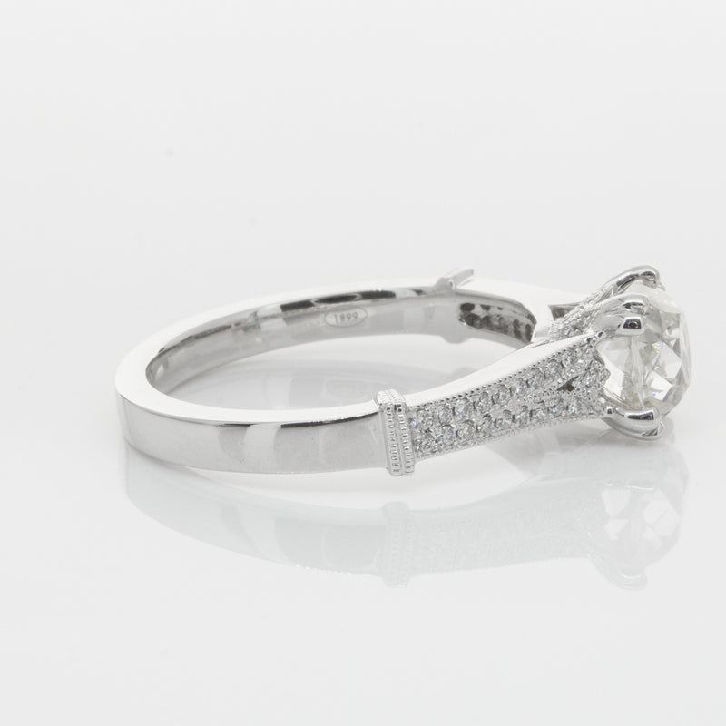 18ct White Gold Diamond Ring-Ring-Walker & Hall