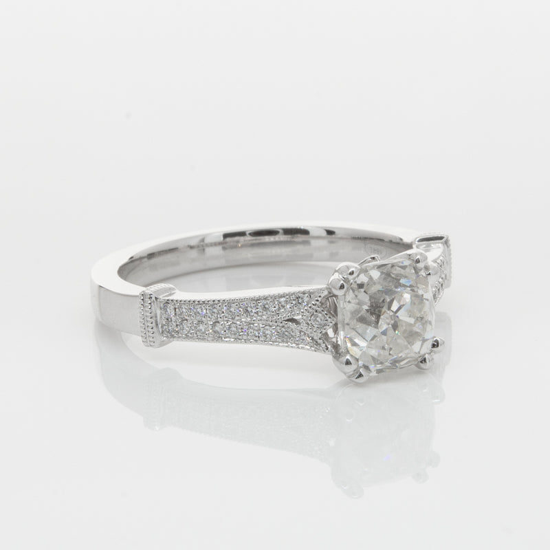 18ct White Gold Diamond Ring-Ring-Walker & Hall