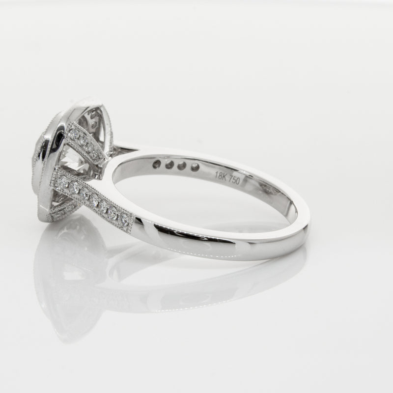 18ct White Gold 1.54ct Diamond Ring-Ring-Walker & Hall