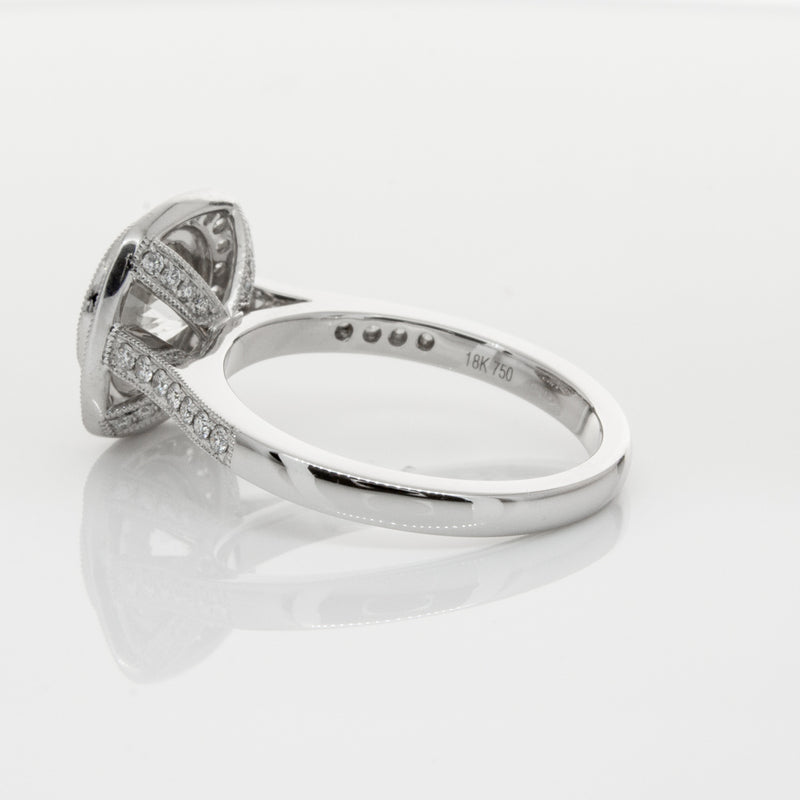 18ct White Gold 1.54ct Diamond Ring-Ring-Walker & Hall