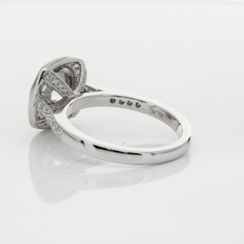 18ct White Gold 1.54ct Diamond Ring-Ring-Walker & Hall