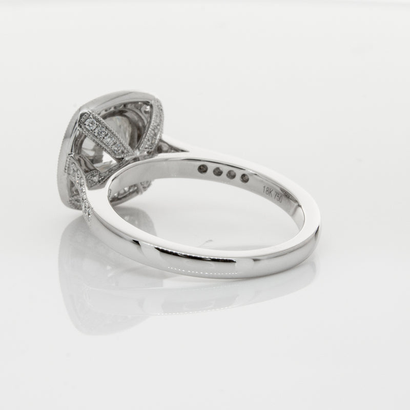 18ct White Gold 1.54ct Diamond Ring-Ring-Walker & Hall