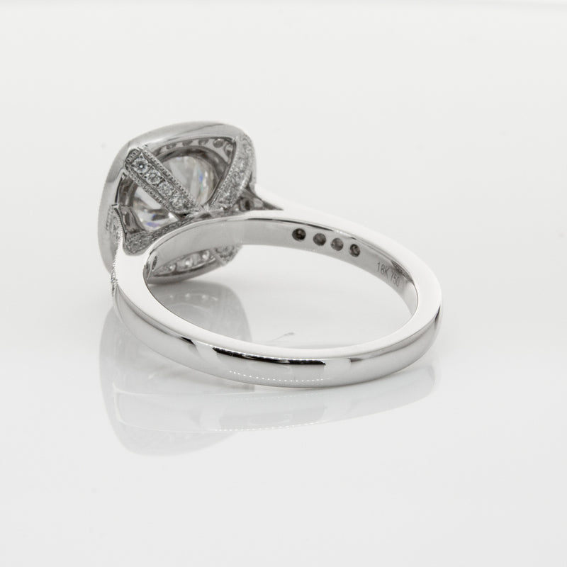 18ct White Gold 1.54ct Diamond Ring-Ring-Walker & Hall