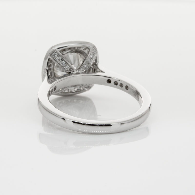 18ct White Gold 1.54ct Diamond Ring-Ring-Walker & Hall