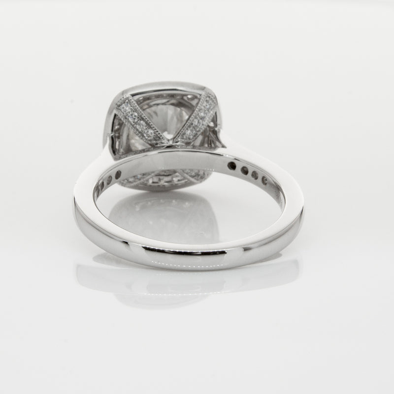 18ct White Gold 1.54ct Diamond Ring-Ring-Walker & Hall