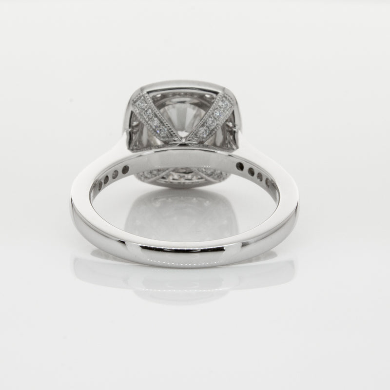 18ct White Gold 1.54ct Diamond Ring-Ring-Walker & Hall