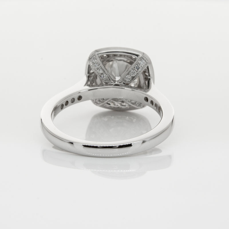 18ct White Gold 1.54ct Diamond Ring-Ring-Walker & Hall