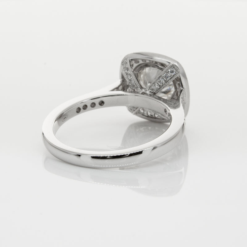 18ct White Gold 1.54ct Diamond Ring-Ring-Walker & Hall