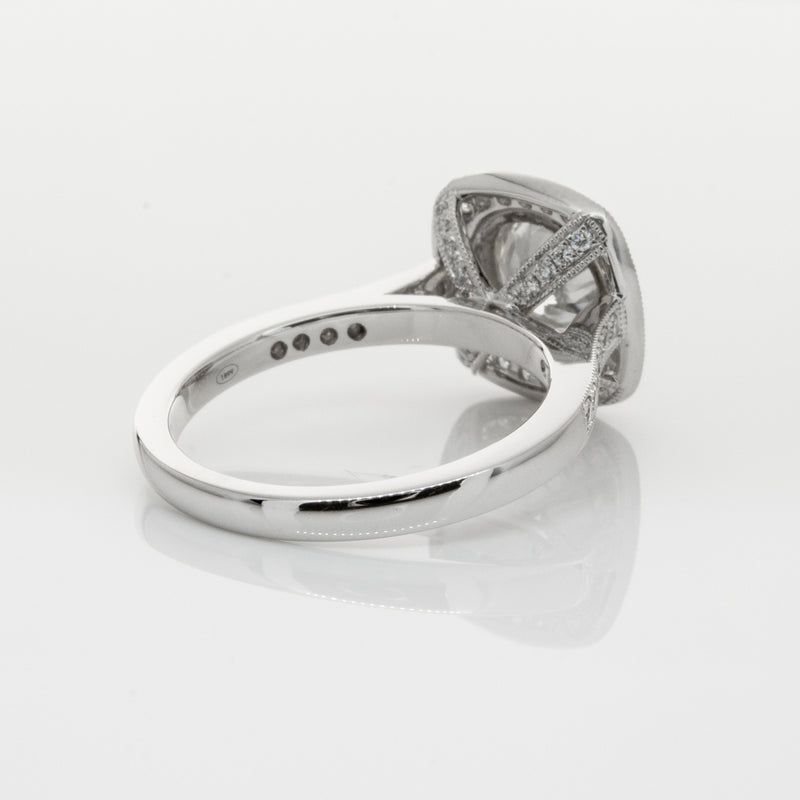 18ct White Gold 1.54ct Diamond Ring-Ring-Walker & Hall