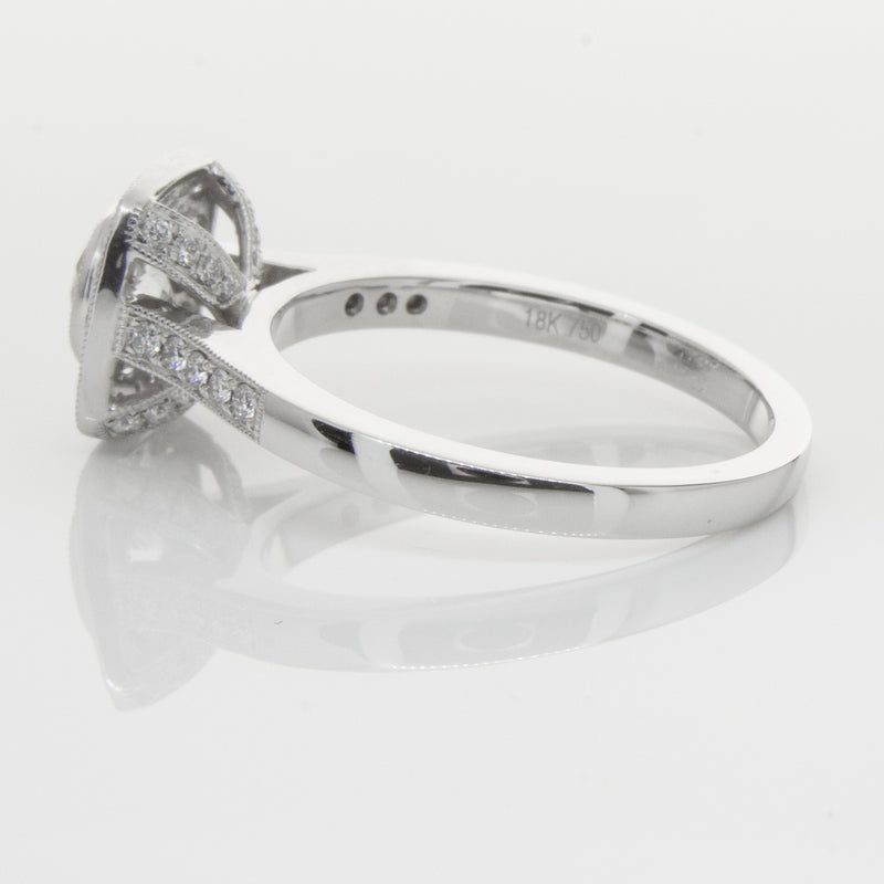 18ct White Gold .60ct Diamond Ring-Ring-Walker & Hall