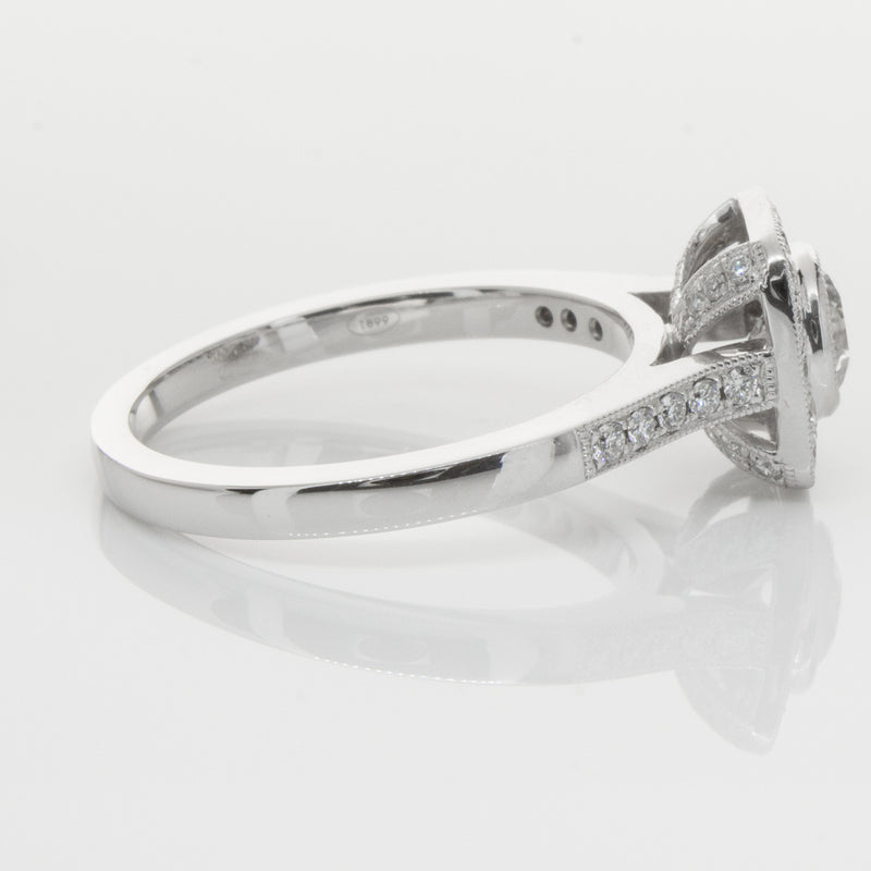 18ct White Gold .60ct Diamond Ring-Ring-Walker & Hall