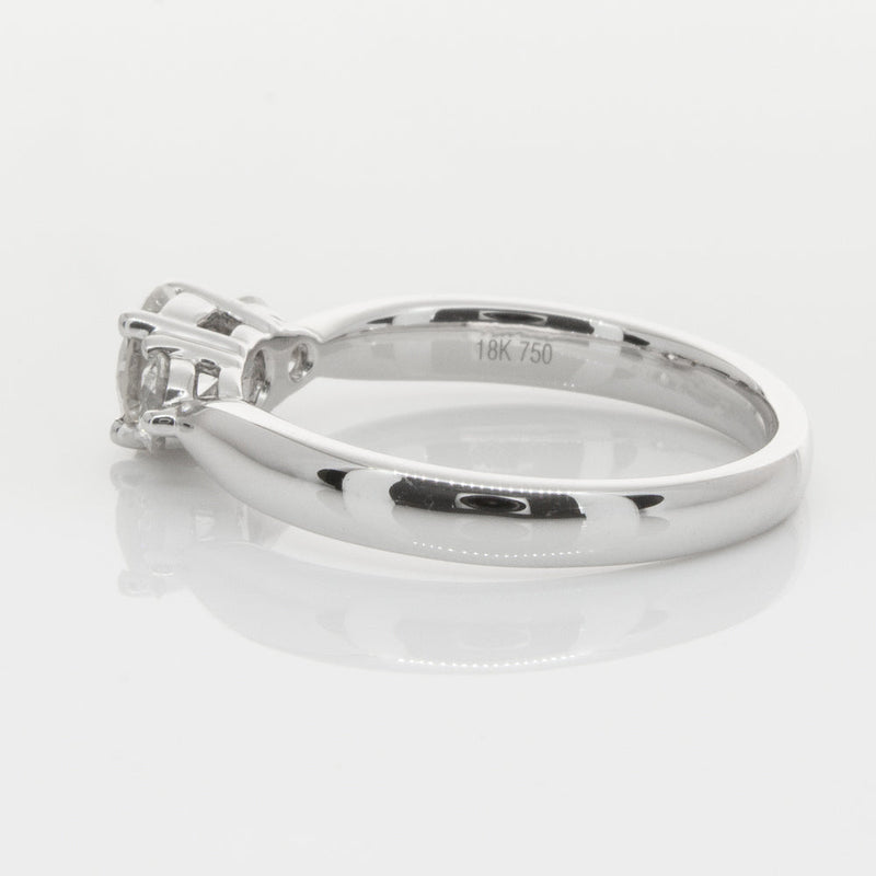 18ct White Gold .50ct Diamond Elysian Ring-Ring-Walker & Hall