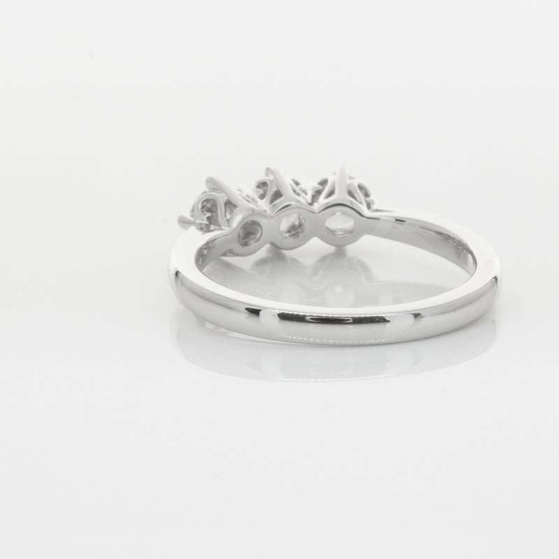 18ct White Gold .90ct Diamond Coronado Ring-Ring-Walker & Hall