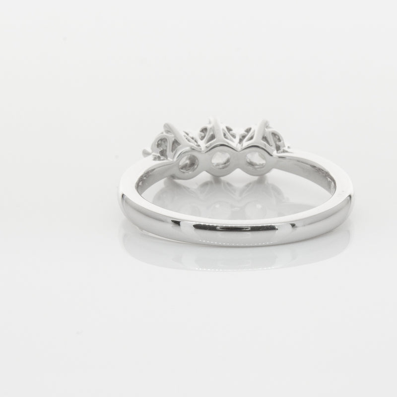 18ct White Gold .90ct Diamond Coronado Ring-Ring-Walker & Hall