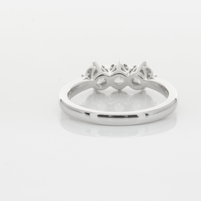 18ct White Gold .90ct Diamond Coronado Ring-Ring-Walker & Hall
