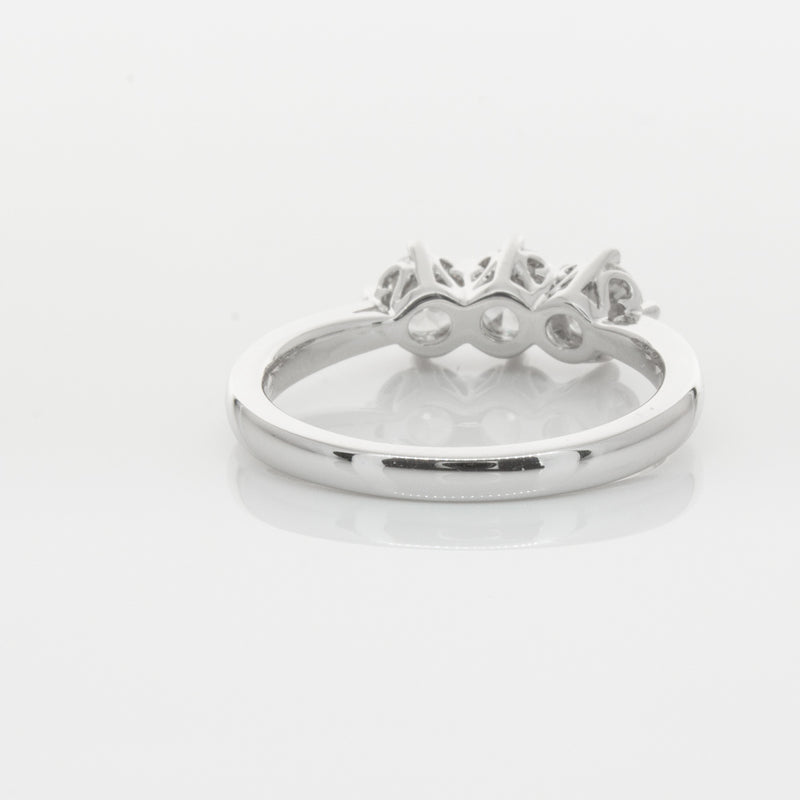 18ct White Gold .90ct Diamond Coronado Ring-Ring-Walker & Hall