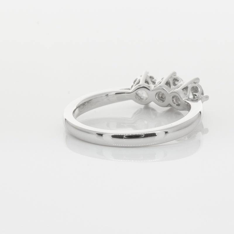 18ct White Gold .90ct Diamond Coronado Ring-Ring-Walker & Hall