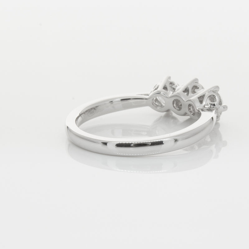18ct White Gold .90ct Diamond Coronado Ring-Ring-Walker & Hall