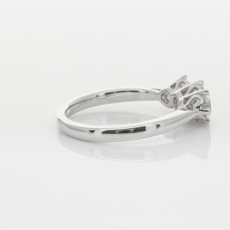18ct White Gold .90ct Diamond Coronado Ring-Ring-Walker & Hall