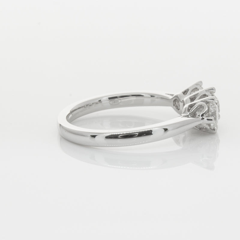 18ct White Gold .90ct Diamond Coronado Ring-Ring-Walker & Hall
