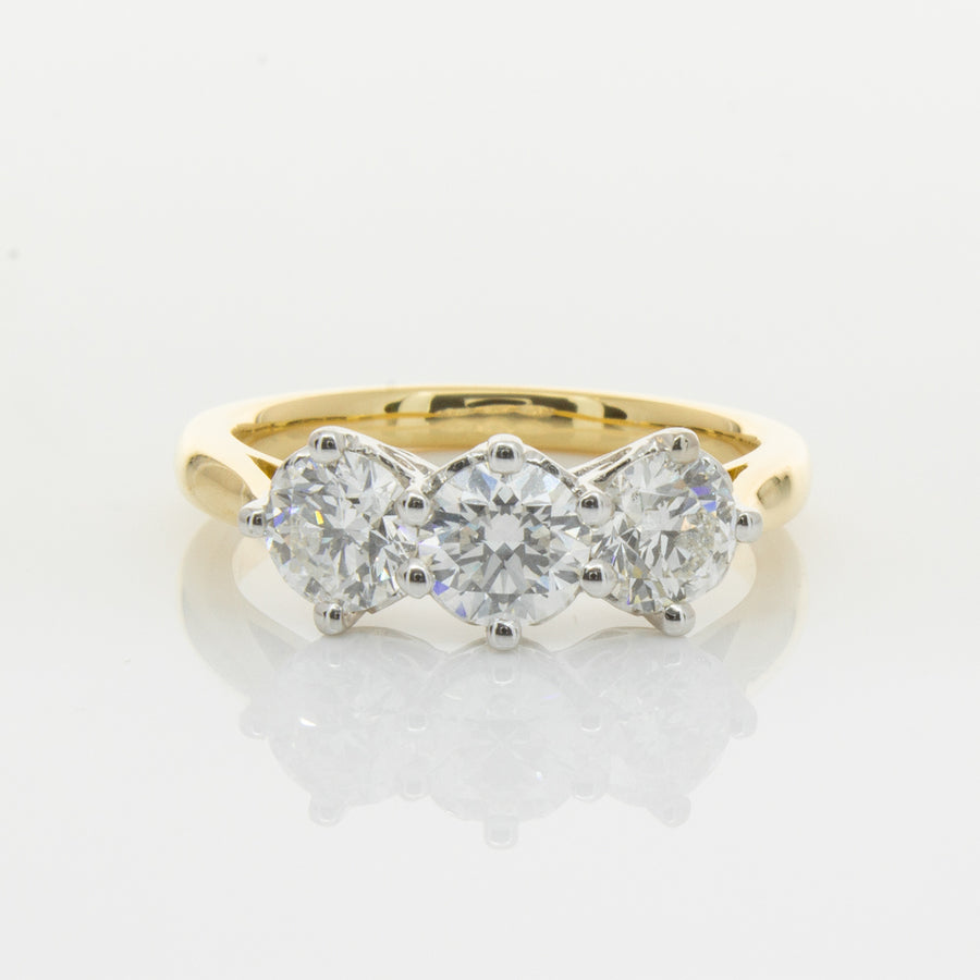 18ct Yellow Gold 1.55ct Diamond Coronado Ring-Ring-Walker & Hall
