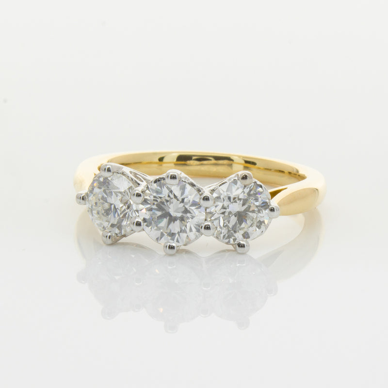 18ct Yellow Gold 1.55ct Diamond Coronado Ring-Ring-Walker & Hall