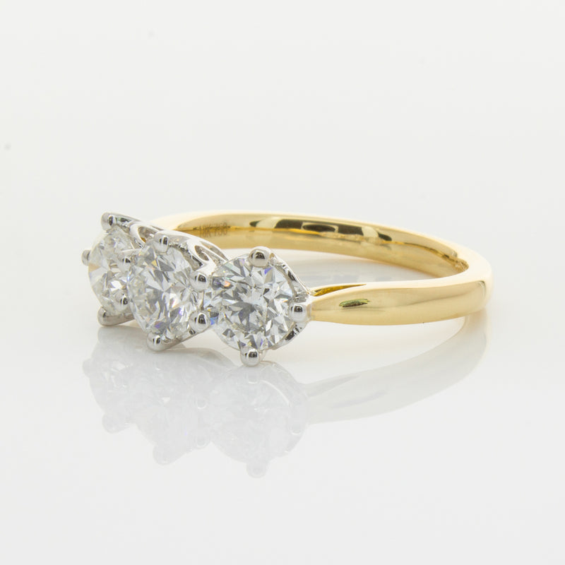 18ct Yellow Gold 1.55ct Diamond Coronado Ring-Ring-Walker & Hall