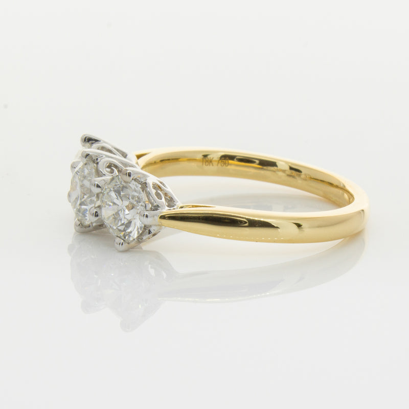 18ct Yellow Gold 1.55ct Diamond Coronado Ring-Ring-Walker & Hall