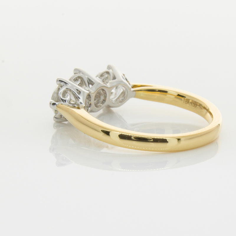18ct Yellow Gold 1.55ct Diamond Coronado Ring-Ring-Walker & Hall